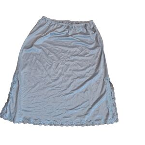 Vintage Sans Sousi Mint Half Slip Ladies Medium 100% Nylon Lace Trim 1960's